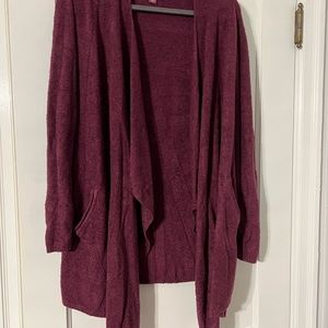Barefoot dreams cozy Cardigan in good shape